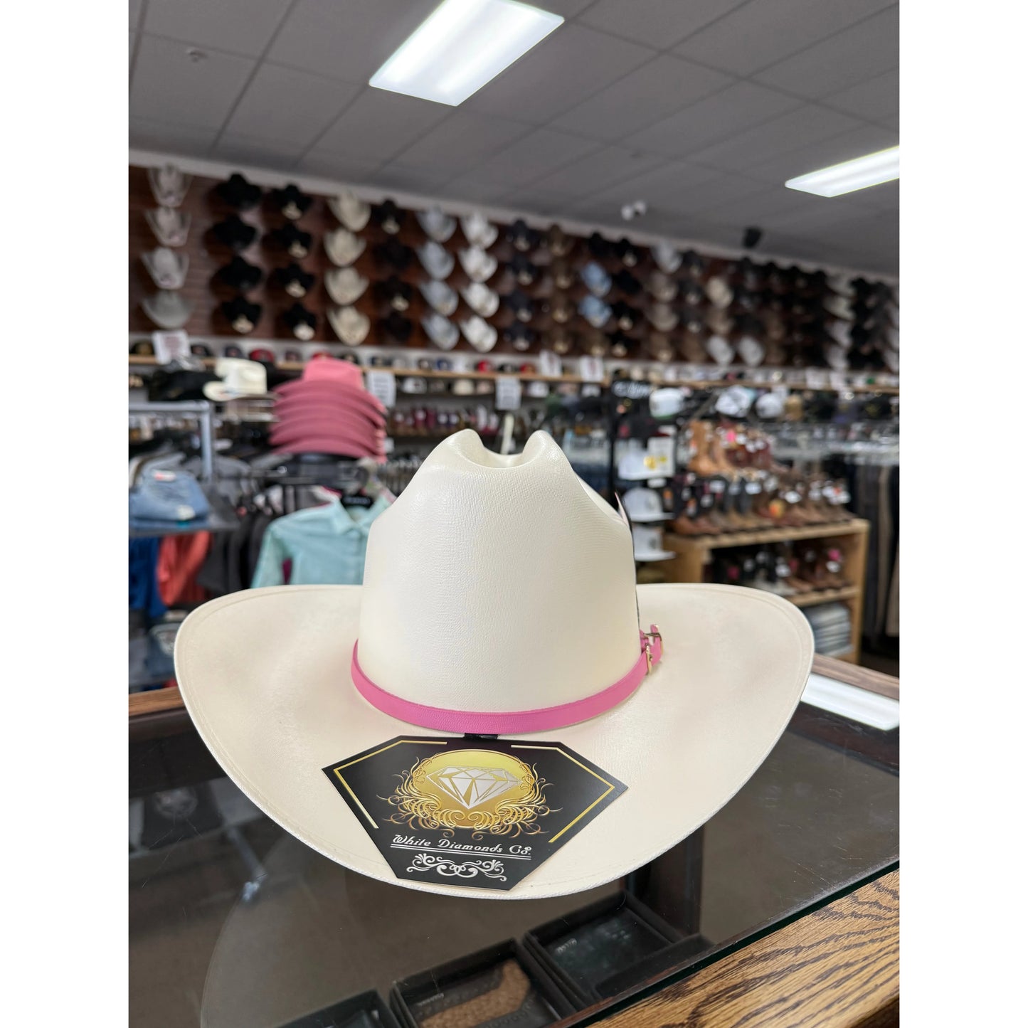 White Diamond 1000X Guadalupana Pink