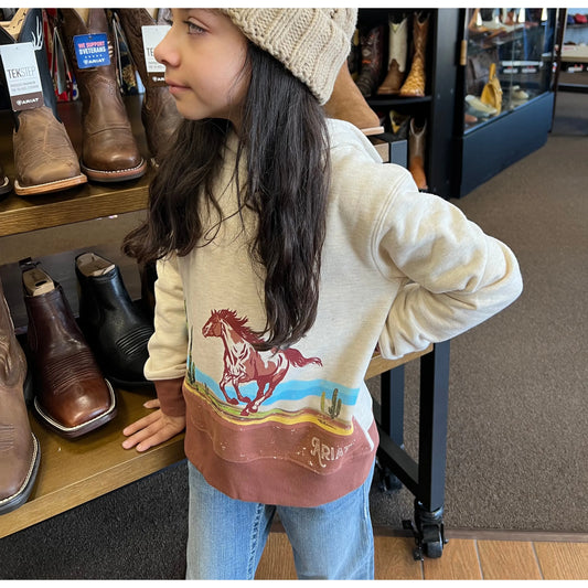 Ariat Kid's Wild Horse Sweatshirt