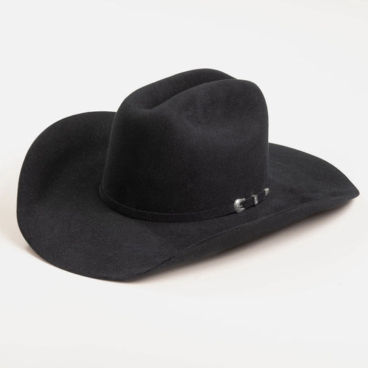 Larry Mahan 5X Fort Worth Black Fur Felt