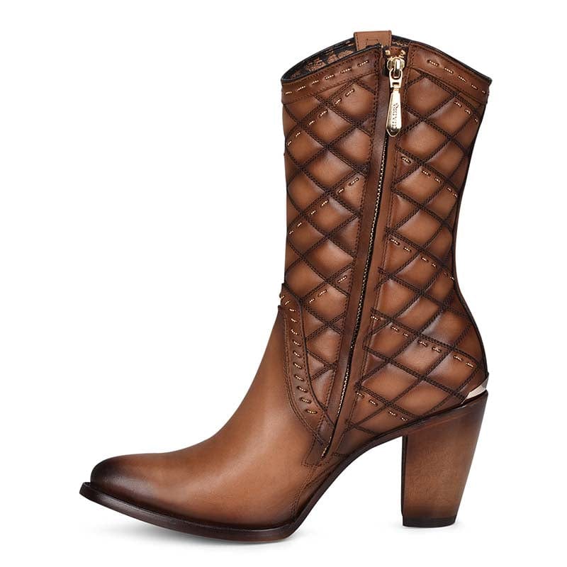 Cuadra Women's Midshaft Woven Honey Bootie
