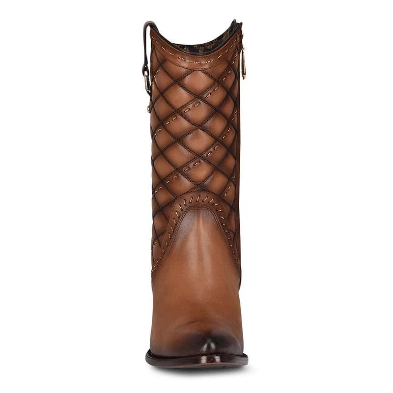 Cuadra Women's Midshaft Woven Honey Bootie