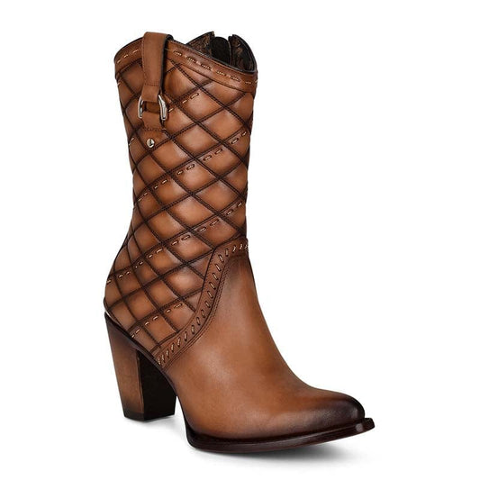 Cuadra Women's Midshaft Woven Honey Bootie