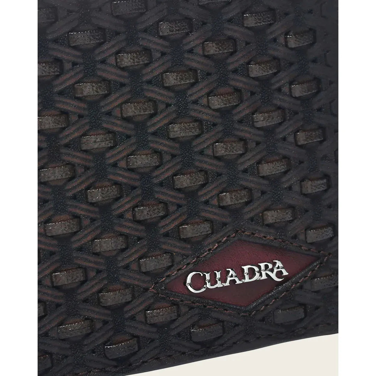 Cuadra Interwoven Honey Wallet