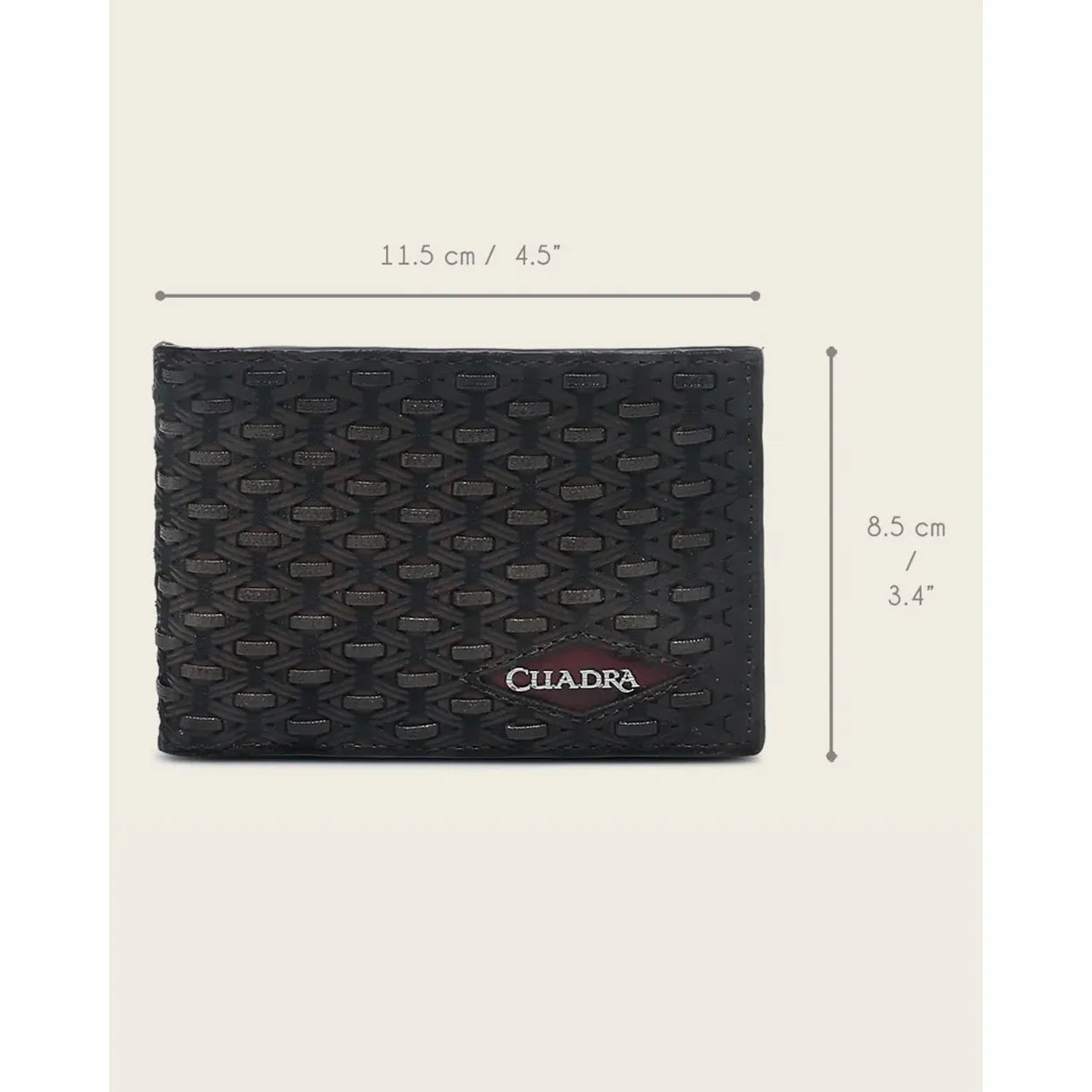 Cuadra Interwoven Honey Wallet