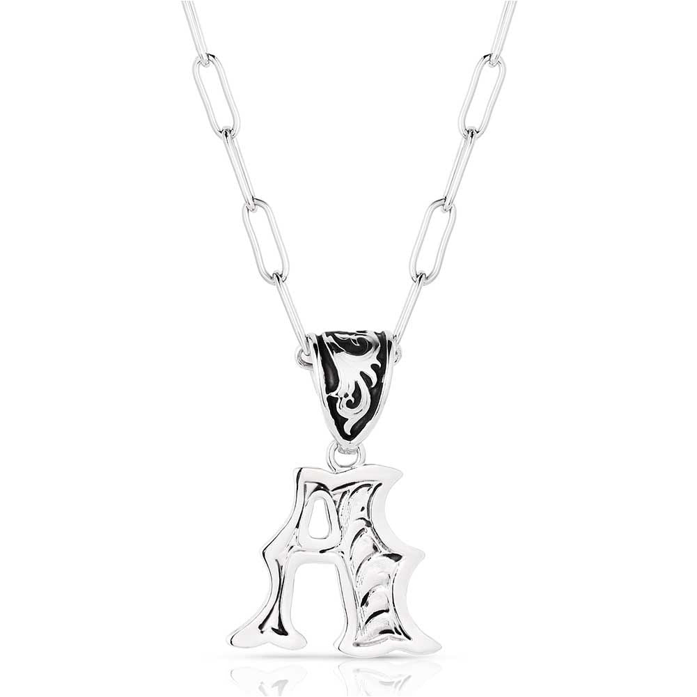 Western Initial Necklace
