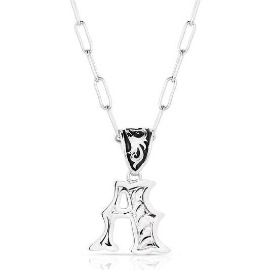Western Initial Necklace