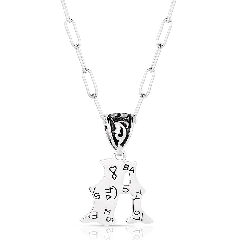 Western Initial Necklace