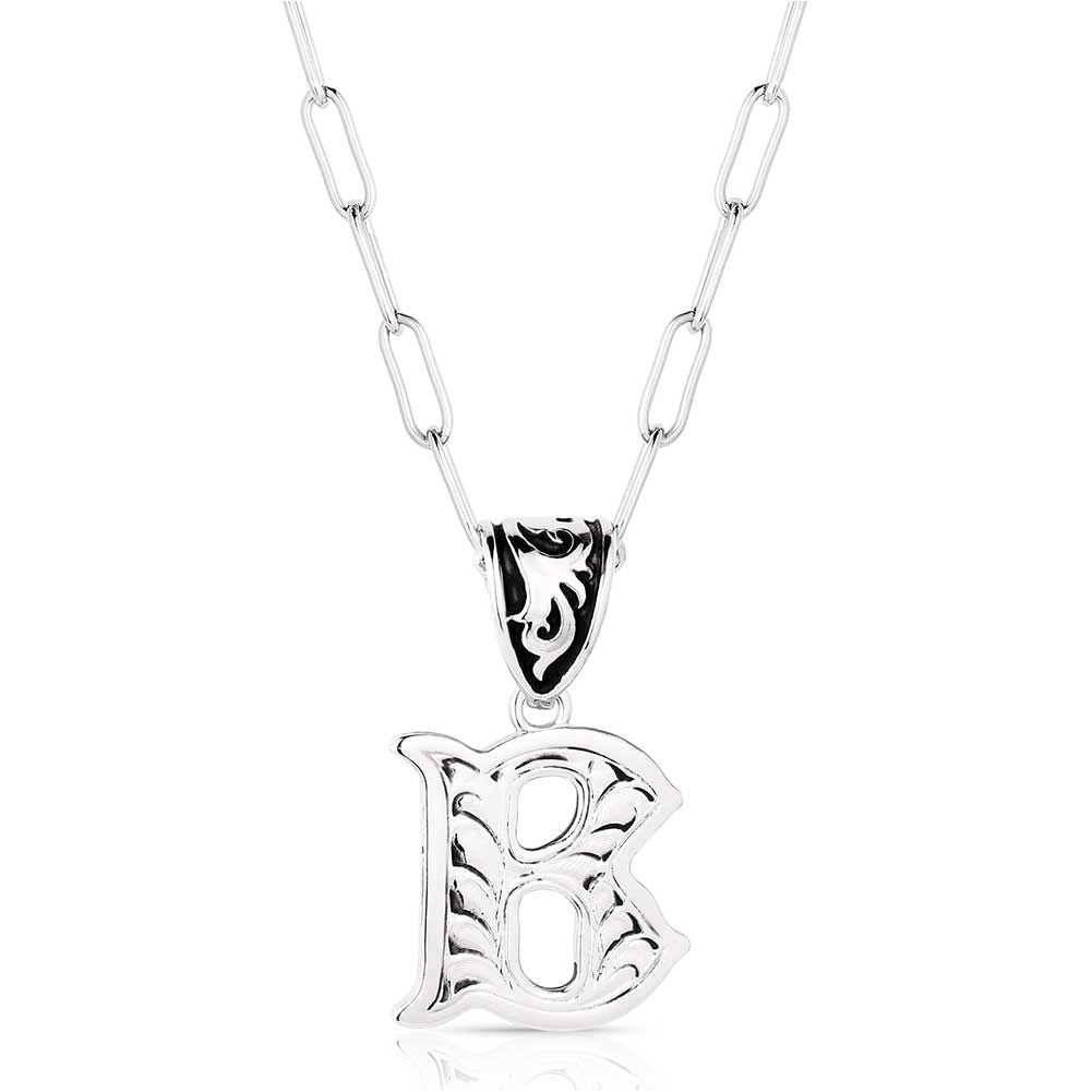 Western Initial Necklace