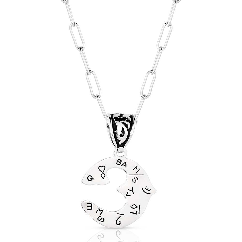 Western Initial Necklace