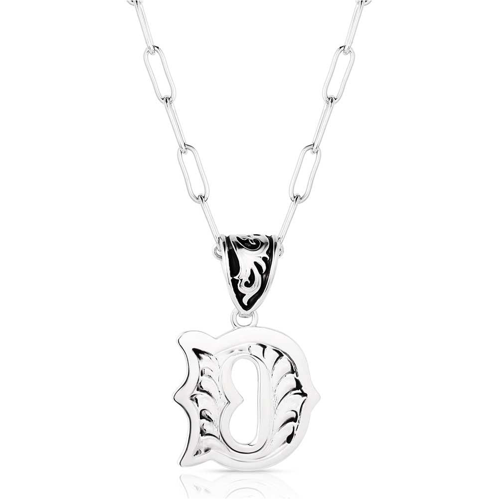 Western Initial Necklace