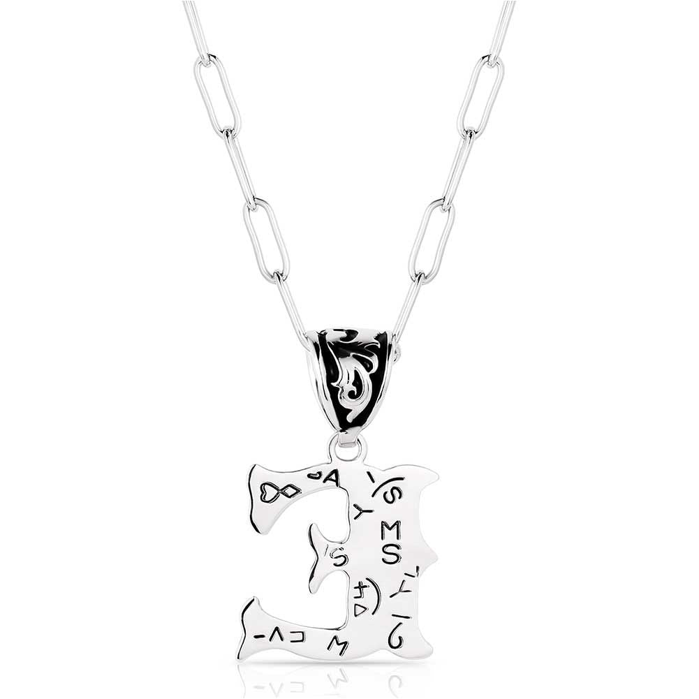 Western Initial Necklace