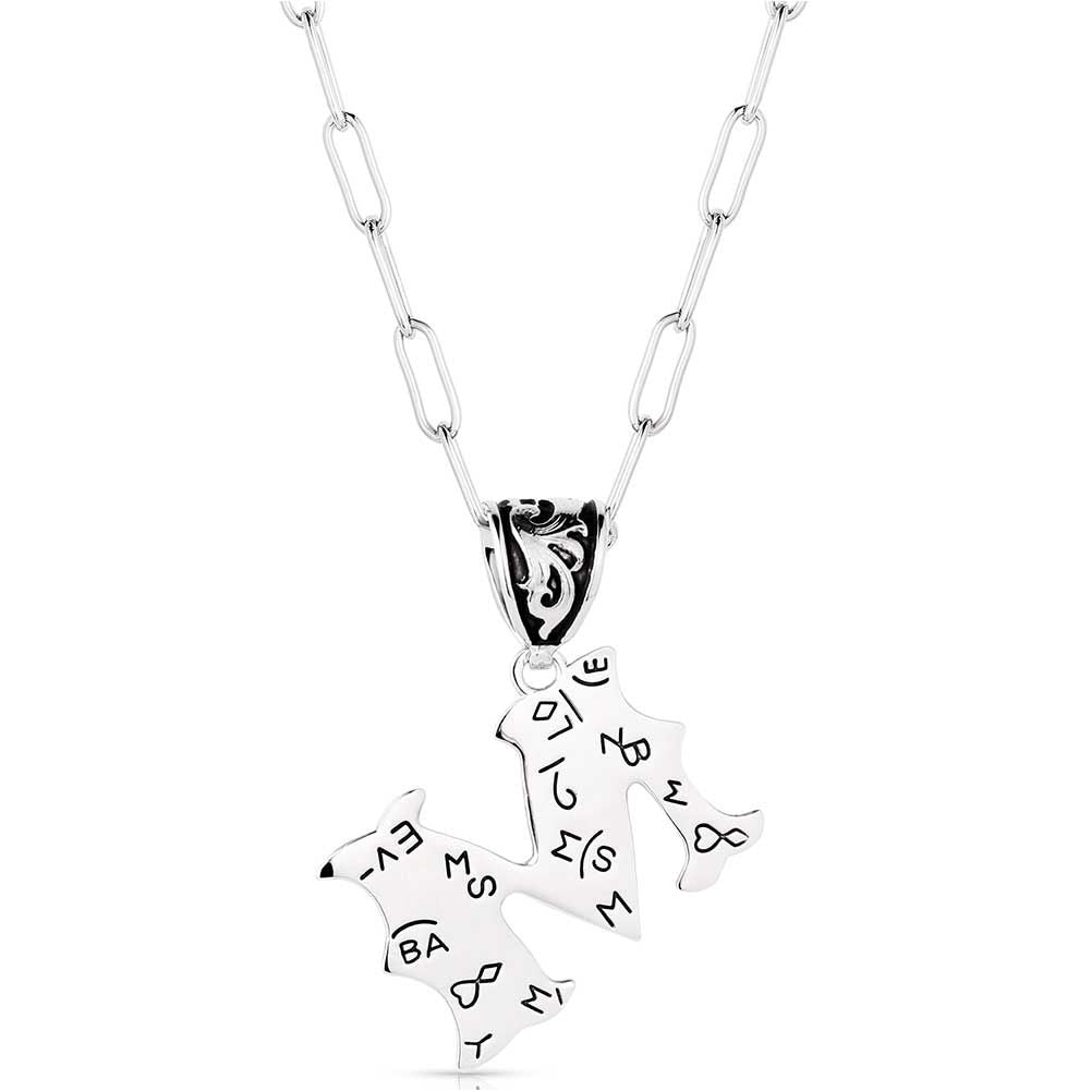 Western Initial Necklace