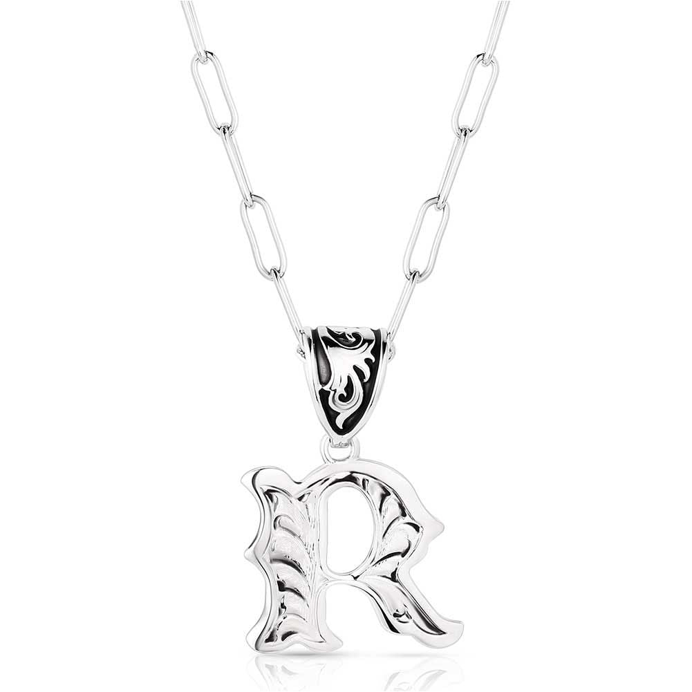 Western Initial Necklace