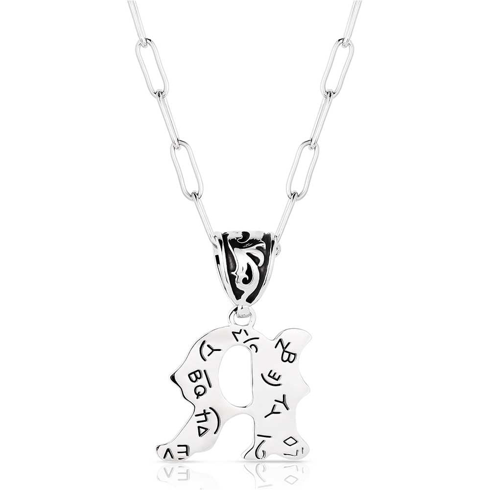 Western Initial Necklace