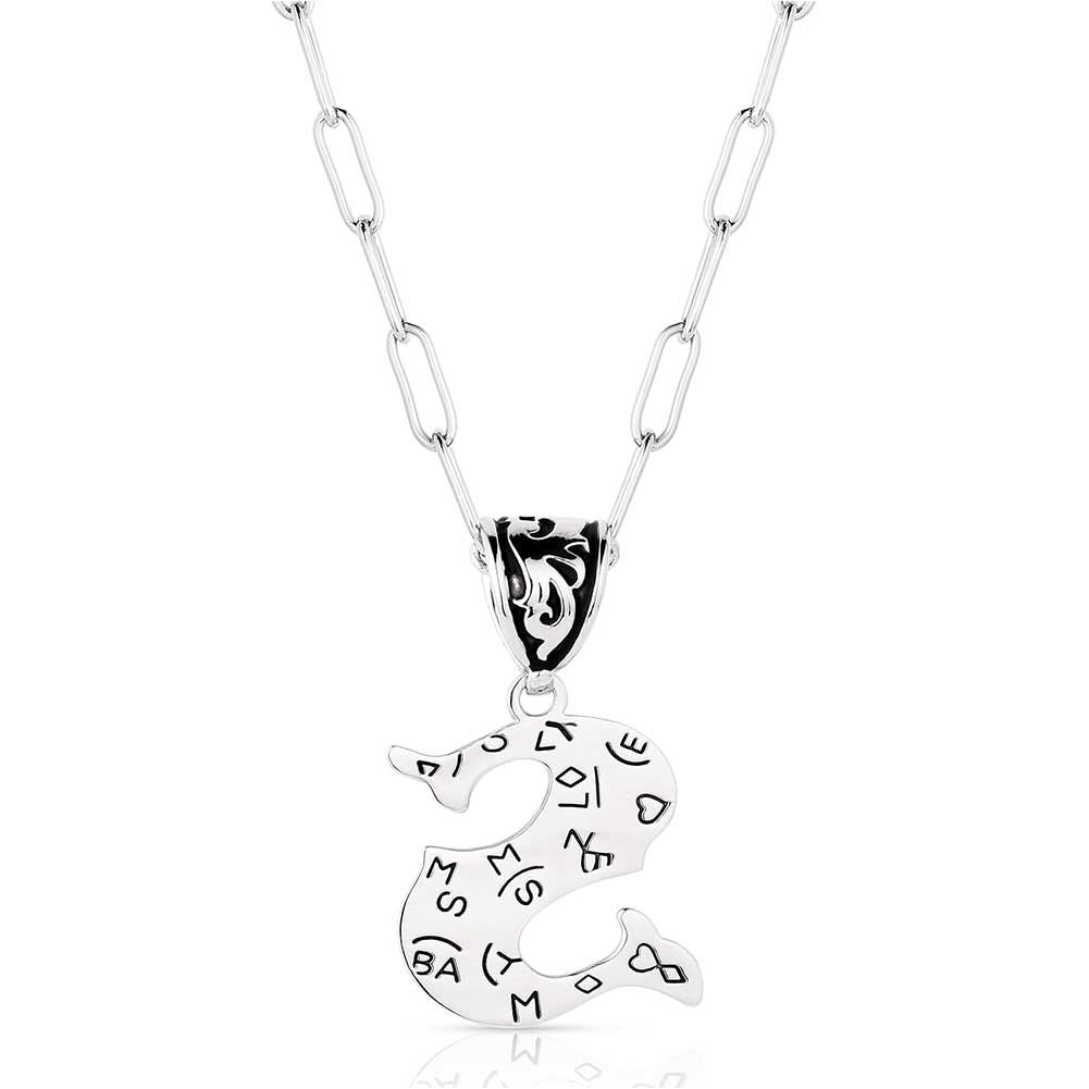 Western Initial Necklace
