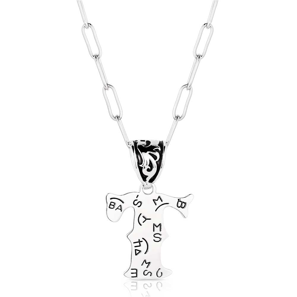 Western Initial Necklace