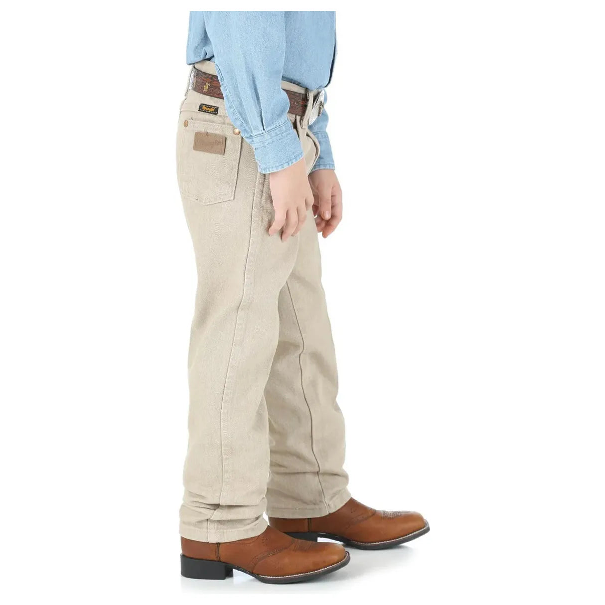Wrangler Boys Cowboy Cut Khaki Jean