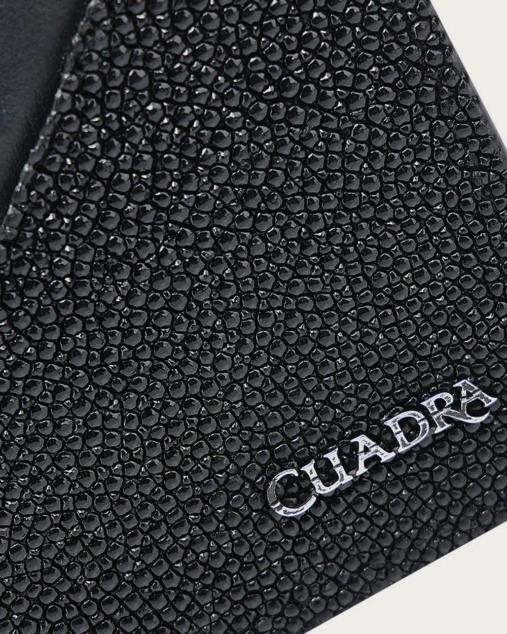 Luxury Men’s Black & Blue Stingray Leather Wallet