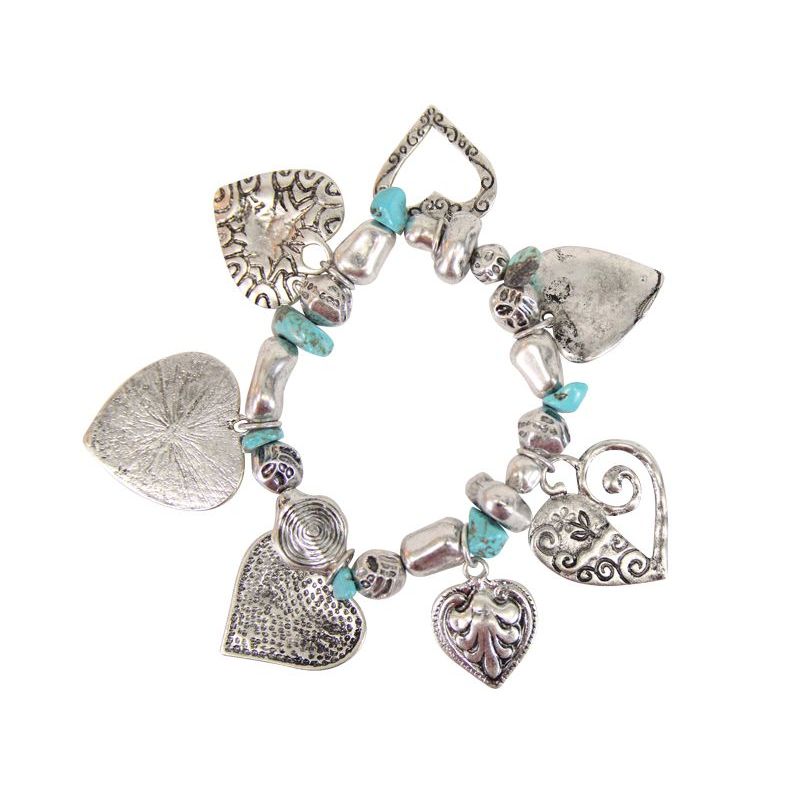 Blazing Roxx Western Heart Bracelet