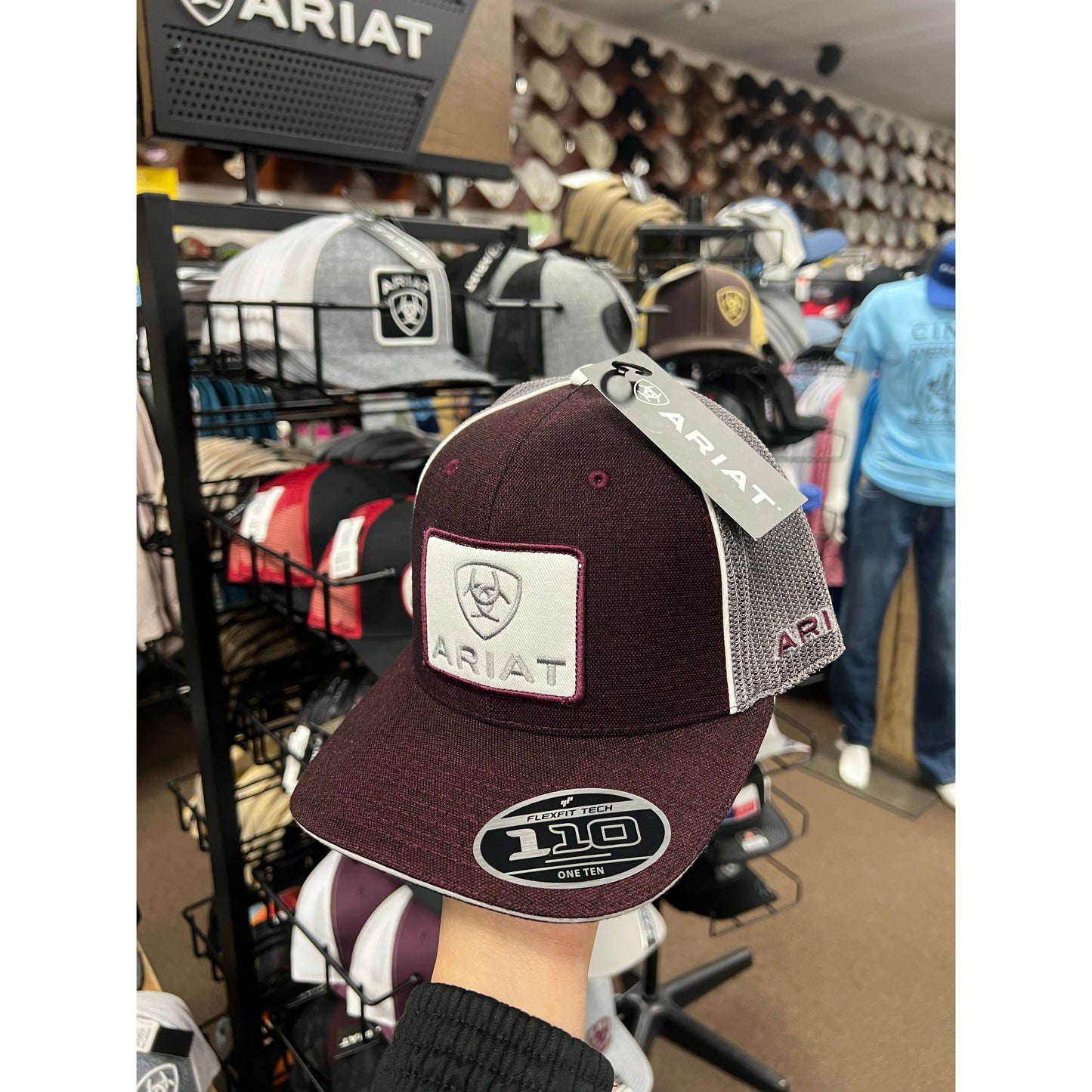Ariat Large Logo Patch Snapback Cap