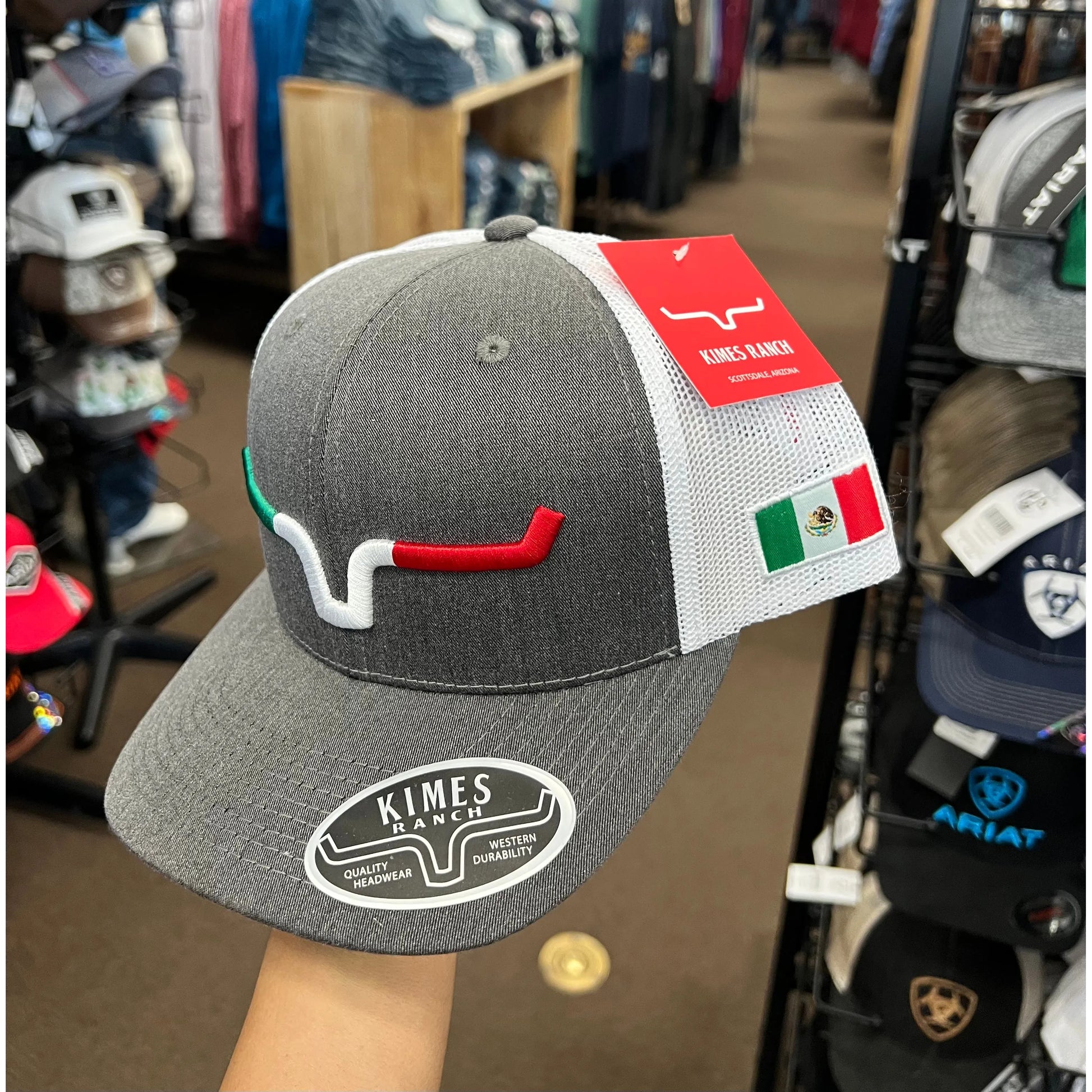 Kimes Ranch Weekly Trucker Grey Heather Cap 海外 即決-